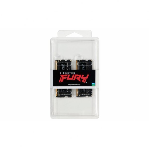 Модуль пам'яті до ноутбука SoDIMM DDR4 16GB (2x8GB) 2933 MHz Fury Impact HyperX (Kingston Fury) (KF429S17IBK2/16)