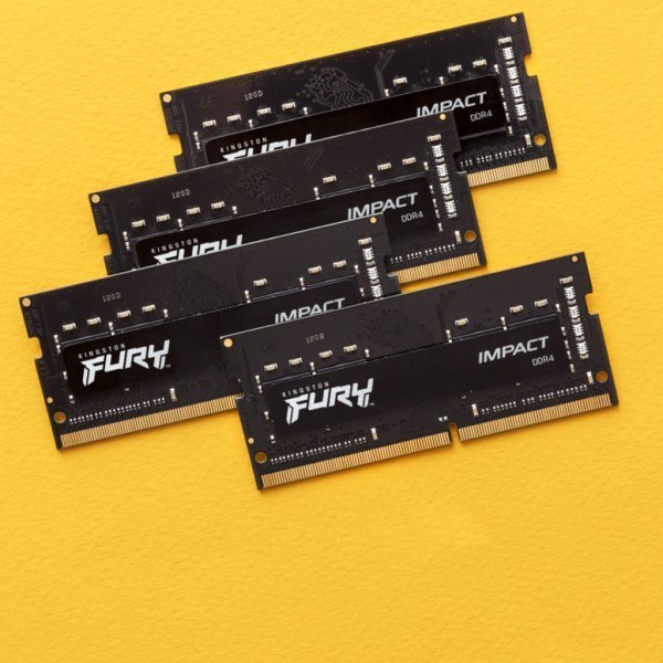 Модуль пам'яті до ноутбука SoDIMM DDR4 16GB (2x8GB) 2933 MHz Fury Impact HyperX (Kingston Fury) (KF429S17IBK2/16)
