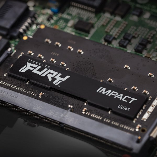 Модуль пам'яті до ноутбука SoDIMM DDR4 16GB (2x8GB) 2933 MHz Fury Impact HyperX (Kingston Fury) (KF429S17IBK2/16)