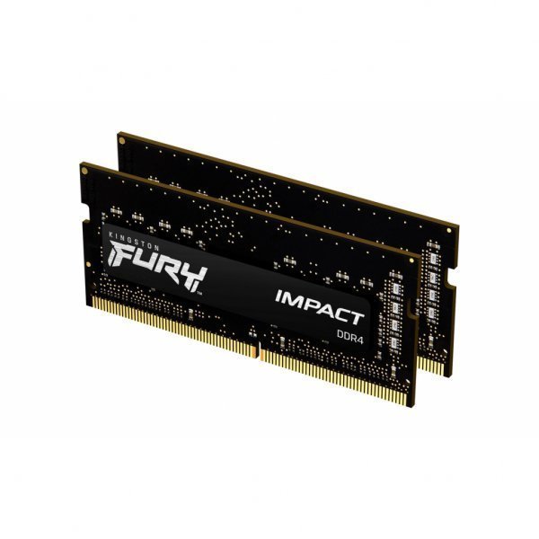 Модуль пам'яті до ноутбука SoDIMM DDR4 16GB (2x8GB) 3200 MHz Fury Impact HyperX (Kingston Fury) (KF432S20IBK2/16)