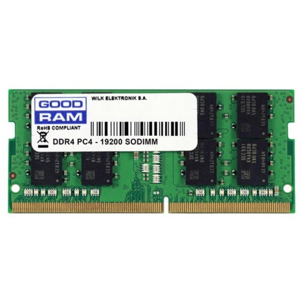 Модуль пам'яті до ноутбука SoDIMM DDR4 2666 MHz GOODRAM (GR2666S464L19/16G)