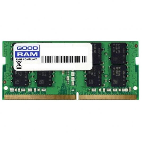 Модуль пам'яті до ноутбука SoDIMM DDR4 4GB 2666 MHz GOODRAM (GR2666S464L19S/4G)