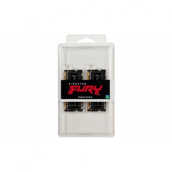 Модуль пам'яті до ноутбука SoDIMM DDR4 64GB (2x32GB) 2666 MHz Fury Impact Kingston Fury (ex.HyperX) (KF426S16IBK2/64) Модуль пам'яті до ноутбука SoDIMM DDR4 64GB (2x32GB) 2666 MHz Fury Impact Kingston Fury (ex.HyperX) (KF426S16IBK2/64)