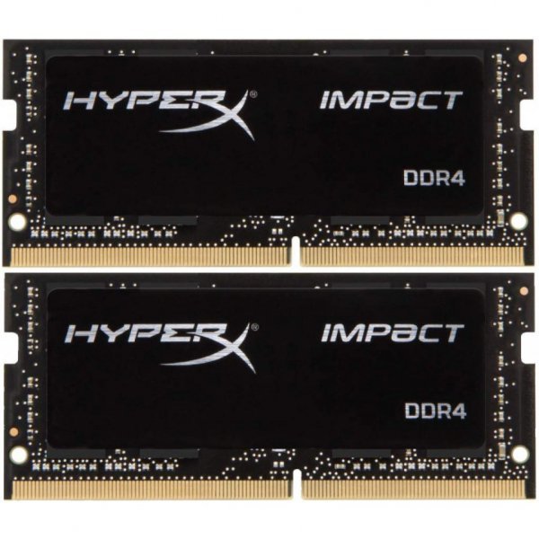 Модуль пам'яті до ноутбука SoDIMM DDR4 64GB (2x32GB) 2933 MHz HyperX Impact Kingston (HX429S17IBK2/64)