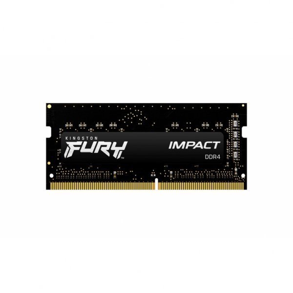 Модуль пам'яті до ноутбука SoDIMM DDR4 64GB (2x32GB) 3200 MHz Fury Impact Kingston Fury (ex.HyperX) (KF432S20IBK2/64)