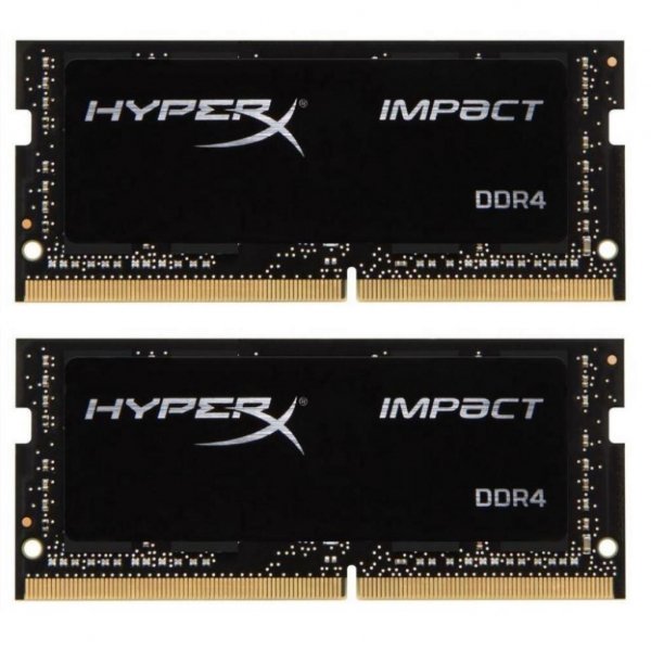 Модуль пам'яті до ноутбука SoDIMM DDR4 64GB (2x32GB) 3200 MHz HyperX Impact Kingston (HX432S20IBK2/64)