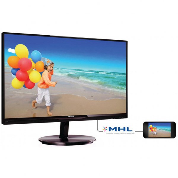 Монітор PHILIPS 224E5QHSB/01 Монітор PHILIPS 224E5QHSB/01