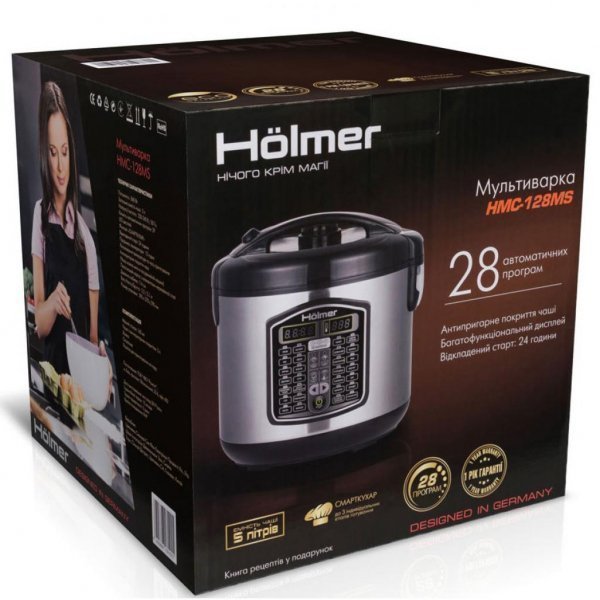 Мультиварка Hölmer HMC-128MS