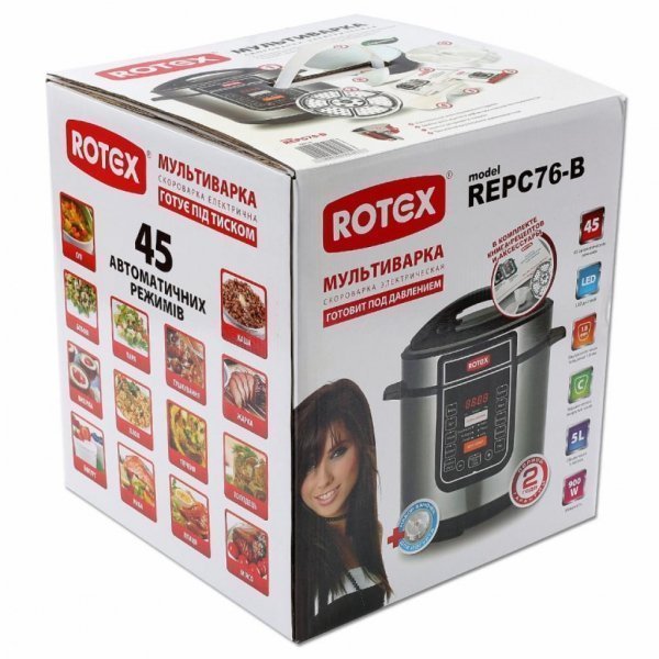 Мультиварка Rotex REPC76-B Мультиварка Rotex REPC76-B