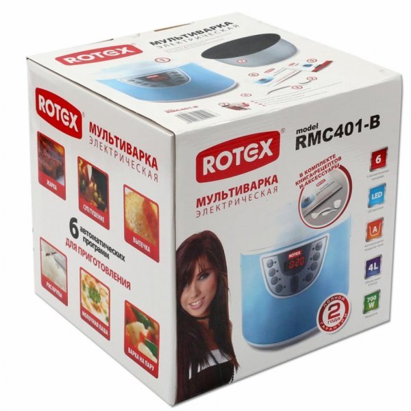 Мультиварка Rotex RMC401-B Мультиварка Rotex RMC401-B