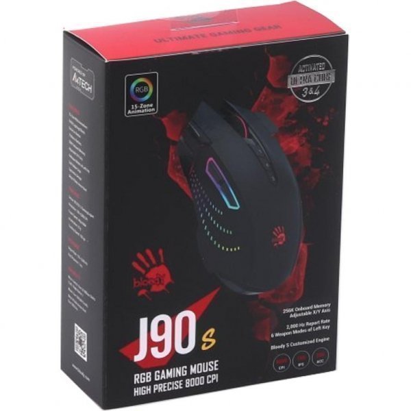 Мишка A4tech Bloody J90s Black Мишка A4tech Bloody J90s Black