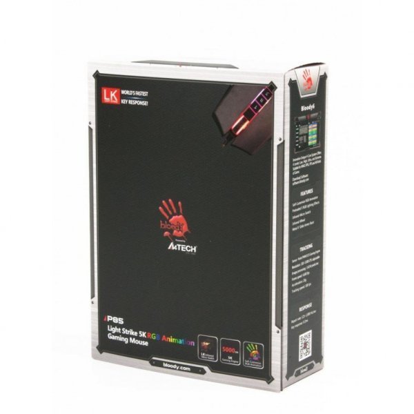 Мишка A4tech Bloody P85 Black