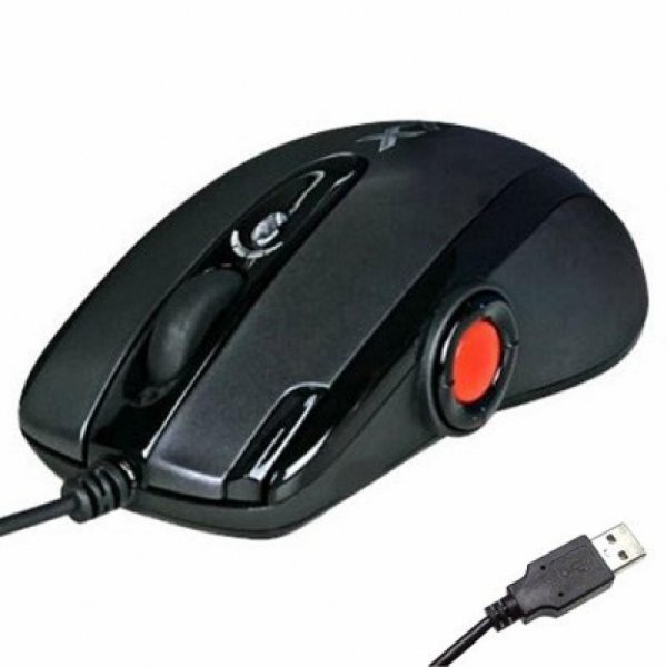 Мишка A4tech F6 black