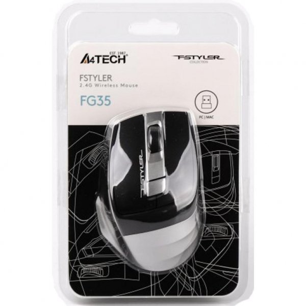 Мишка A4tech FG35 Grey Мишка A4tech FG35 Grey