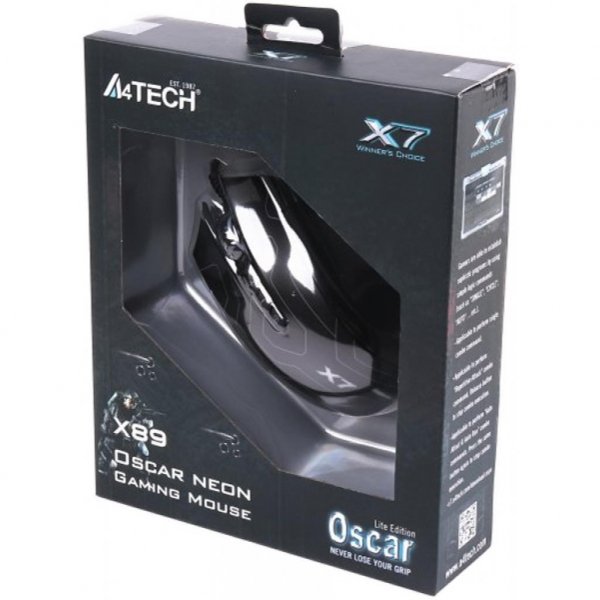 Мишка A4tech X89 Black Мишка A4tech X89 Black