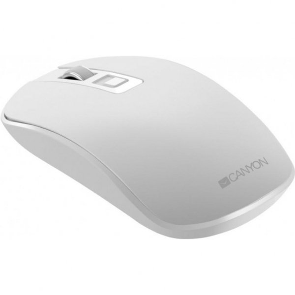 Мишка CANYON CNS-CMSW18PW Wireless White (CNS-CMSW18PW)