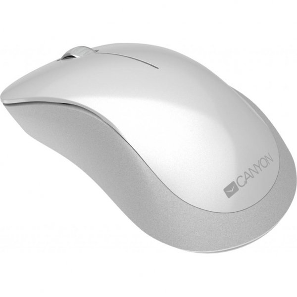 Мишка CANYON MW-11 Wireless Pixart White Grey (CNE-CMSW11PW) Мишка CANYON MW-11 Wireless Pixart White Grey (CNE-CMSW11PW)