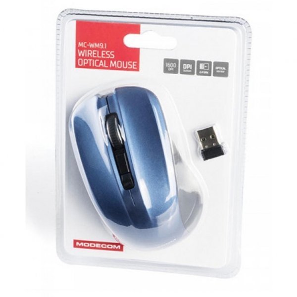 Мишка Modecom MC-M9.1 Wireless Blue (M-MC-0WM9.1-140)