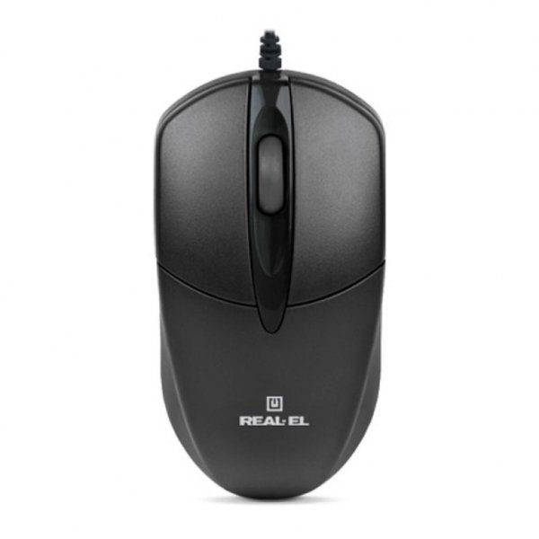 Мишка REAL-EL RM-211, USB, black Мишка REAL-EL RM-211, USB, black