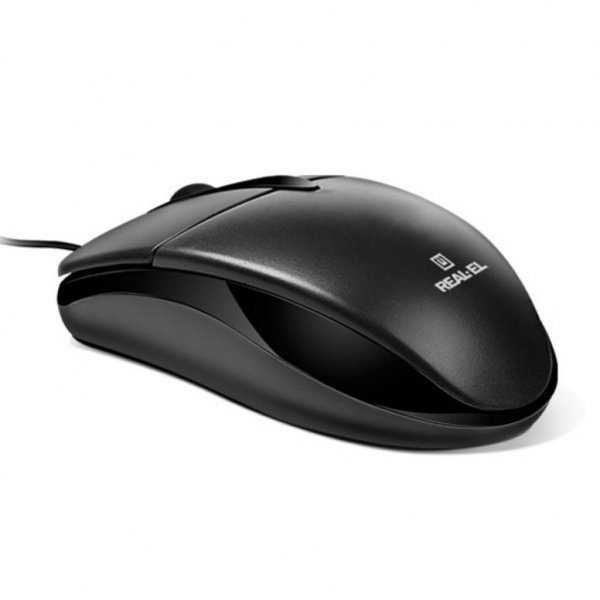 Мишка REAL-EL RM-211, USB, black Мишка REAL-EL RM-211, USB, black