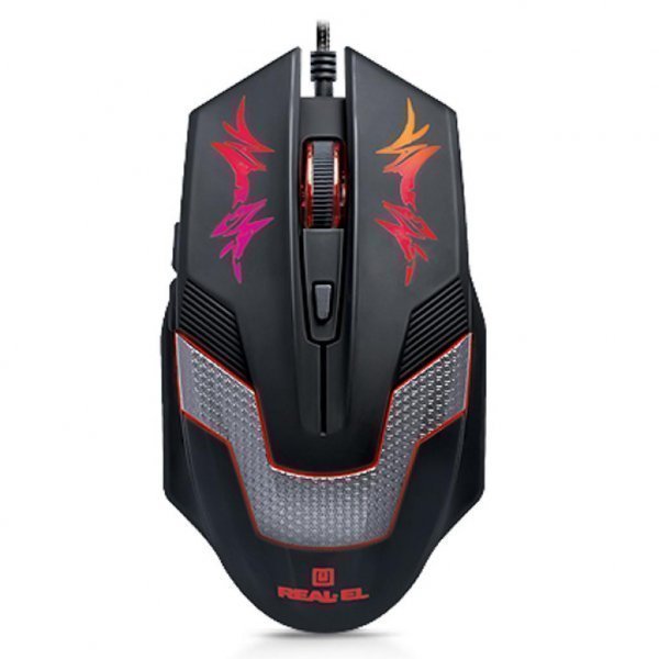 Мишка REAL-EL RM-510 Gaming, black