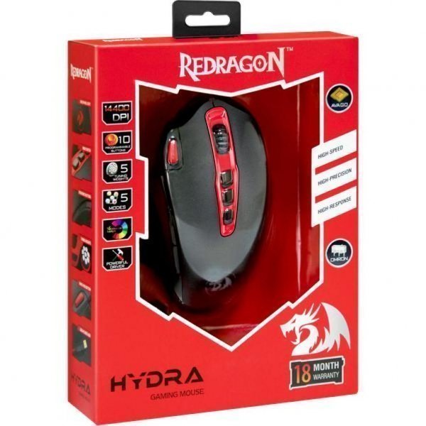 Мишка Redragon Hydra Black (74762) Мишка Redragon Hydra Black (74762)