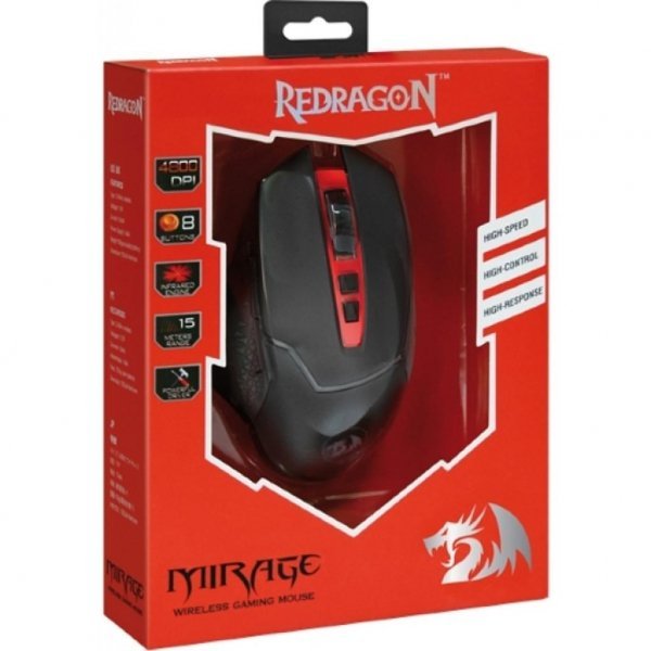 Мишка Redragon Mirage IR Wireless Black/Red (74847)