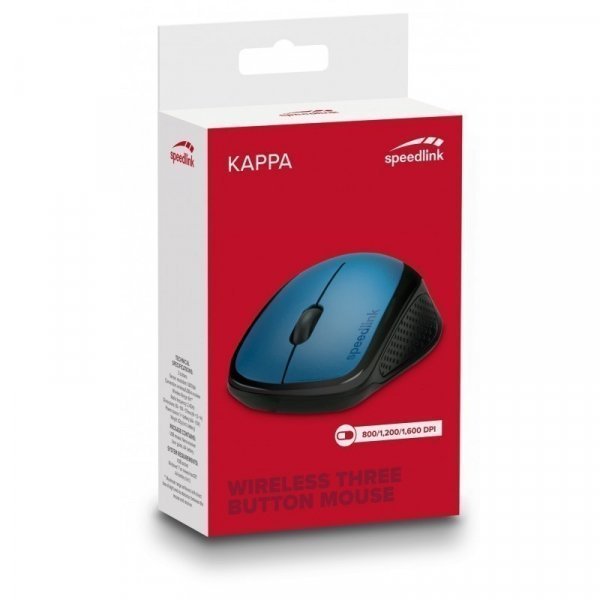 Мишка Speedlink Kappa Wireless Blue (SL-630011-BE) Мишка Speedlink Kappa Wireless Blue (SL-630011-BE)