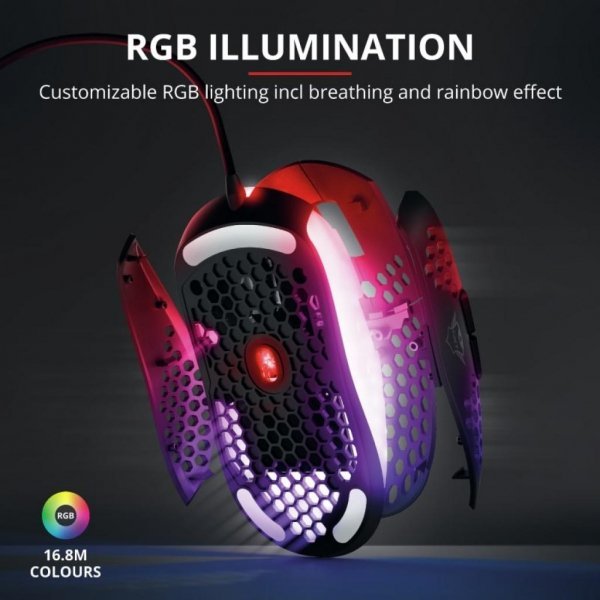 Мишка Trust GXT 960 Graphin Ultra-lightweight RGB USB Black (23758) Мишка Trust GXT 960 Graphin Ultra-lightweight RGB USB Black (23758)