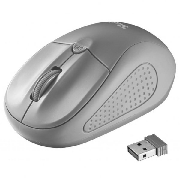 Мишка Trust Primo Wireless Mouse grey (20785)