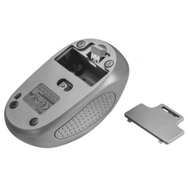 Мишка Trust Primo Wireless Mouse grey (20785)