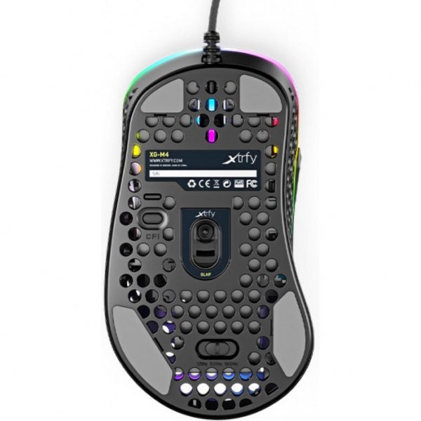 Мишка Xtrfy M4 RGB Black (XG-M4-RGB-BLACK)