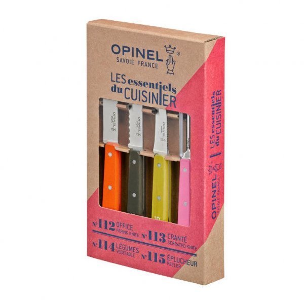 Набір ножів Opinel Les Essentiels 50’s 4шт (001452) Набір ножів Opinel Les Essentiels 50’s 4шт (001452)