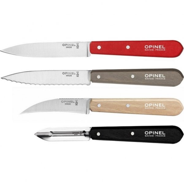 Набір ножів Opinel Les Essentiels Loft 4шт (001626) Набір ножів Opinel Les Essentiels Loft 4шт (001626)