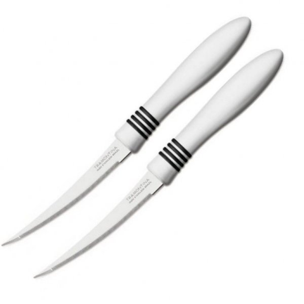 Набір ножів Tramontina COR & COR для томатів 2шт 127 мм White (23462/285)