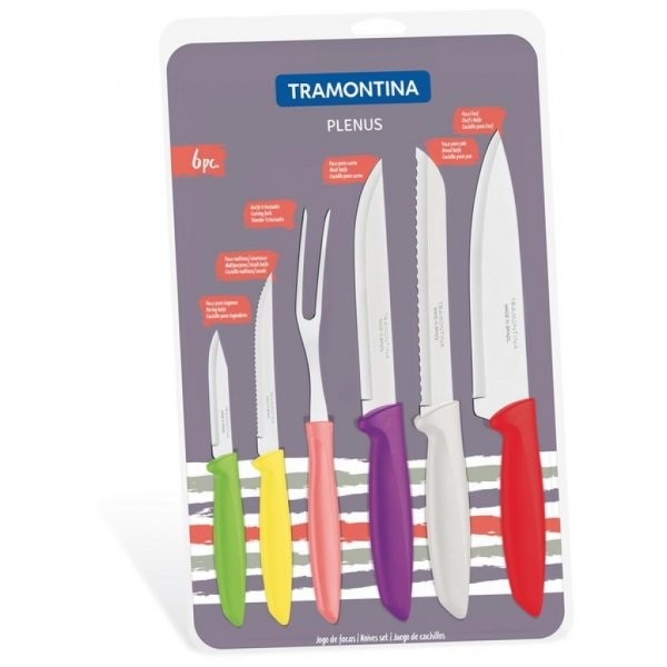 Набір ножів Tramontina Plenus 6шт (23498/916)