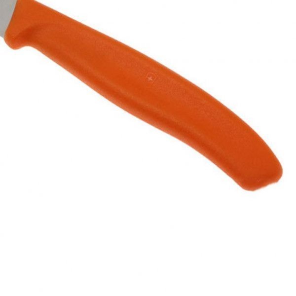 Набір ножів Victorinox SwissClassic, 8см, 2шт. в блістері, хвилясте лезо, помаранчевий. (6.7636.L119B)