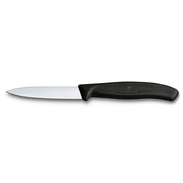 Набір ножів Victorinox SwissClassic из 3 речей чорний с овощечисткой (6.7113.31)