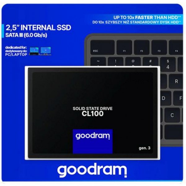 Накопичувач SSD 2.5 120GB GOODRAM (SSDPR-CL100-120-G3)