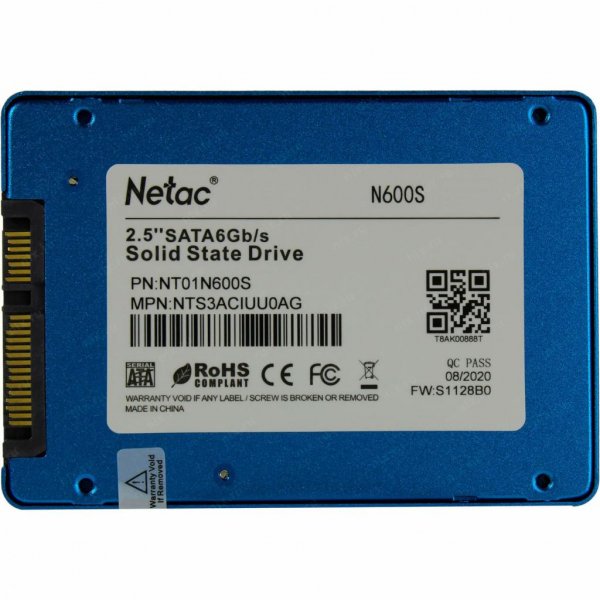 Накопичувач SSD 2.5 120GB Netac (NT01N535S-120G-S3X)