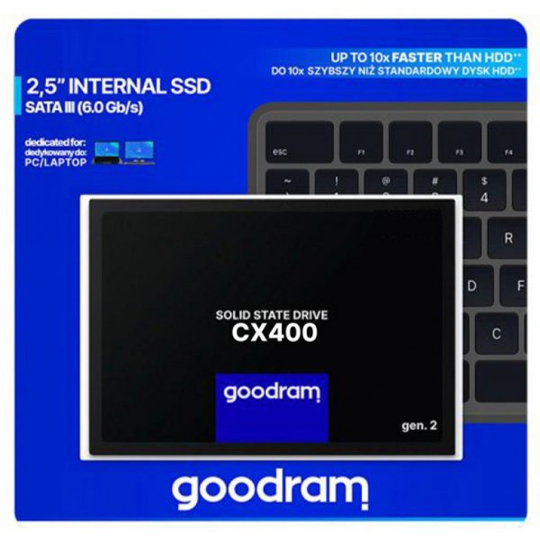 Накопичувач SSD 2.5 128GB GOODRAM (SSDPR-CX400-128-G2)