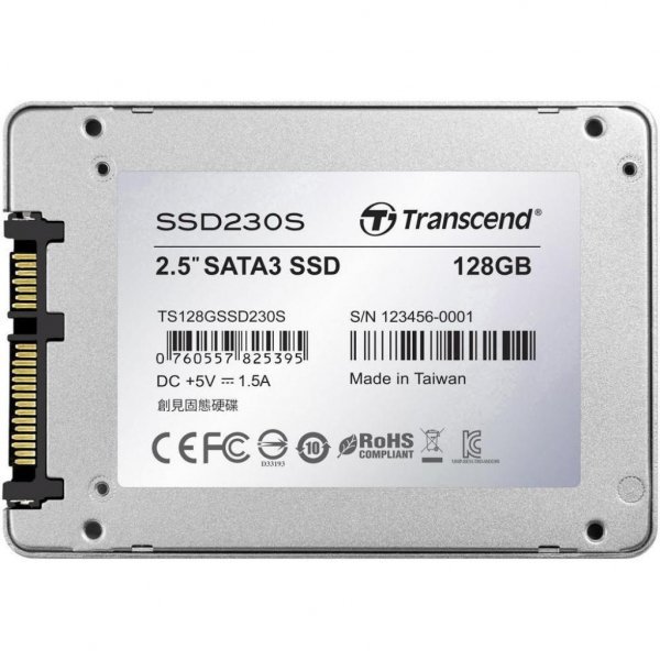 Накопичувач SSD 2.5 128GB Transcend (TS128GSSD230S)