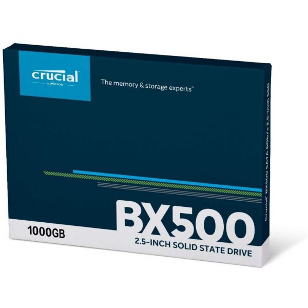 Накопичувач SSD 2.5 1TB Micron (CT1000BX500SSD1) Накопичувач SSD 2.5 1TB Micron (CT1000BX500SSD1)