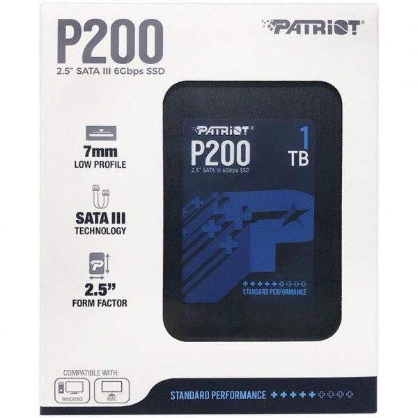 Накопичувач SSD 2.5 1TB Patriot (P200S1TB25)