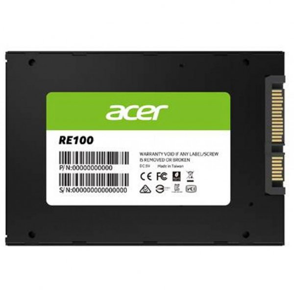 Накопичувач SSD 2.5 256GB Acer (RE100-25-256GB) Накопичувач SSD 2.5 256GB Acer (RE100-25-256GB)