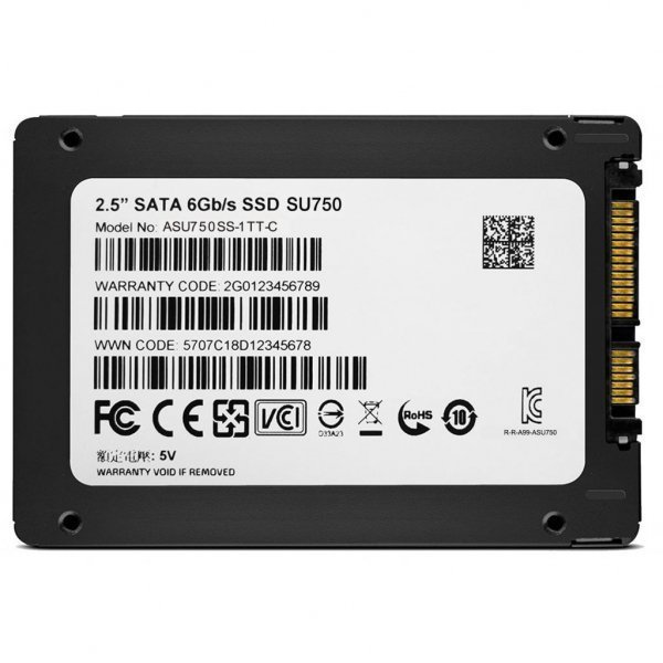 Накопичувач SSD 2.5 256GB ADATA (ASU750SS-256GT-C)