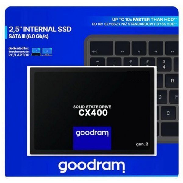 Накопичувач SSD 2.5 256GB GOODRAM (SSDPR-CX400-256-G2)