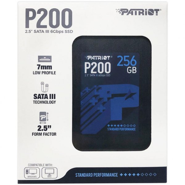 Накопичувач SSD 2.5 256GB Patriot (P200S256G25)