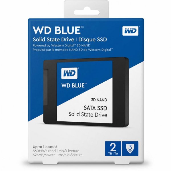 Накопичувач SSD 2.5 2TB Western Digital (WDS200T2B0A)