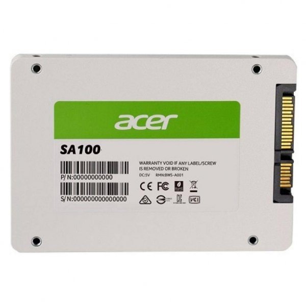 Накопичувач SSD 2.5 480GB Acer (SA100-480GB)